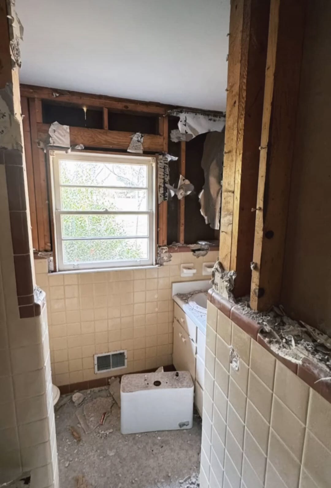 Bathroom Remodeling - before project photograph